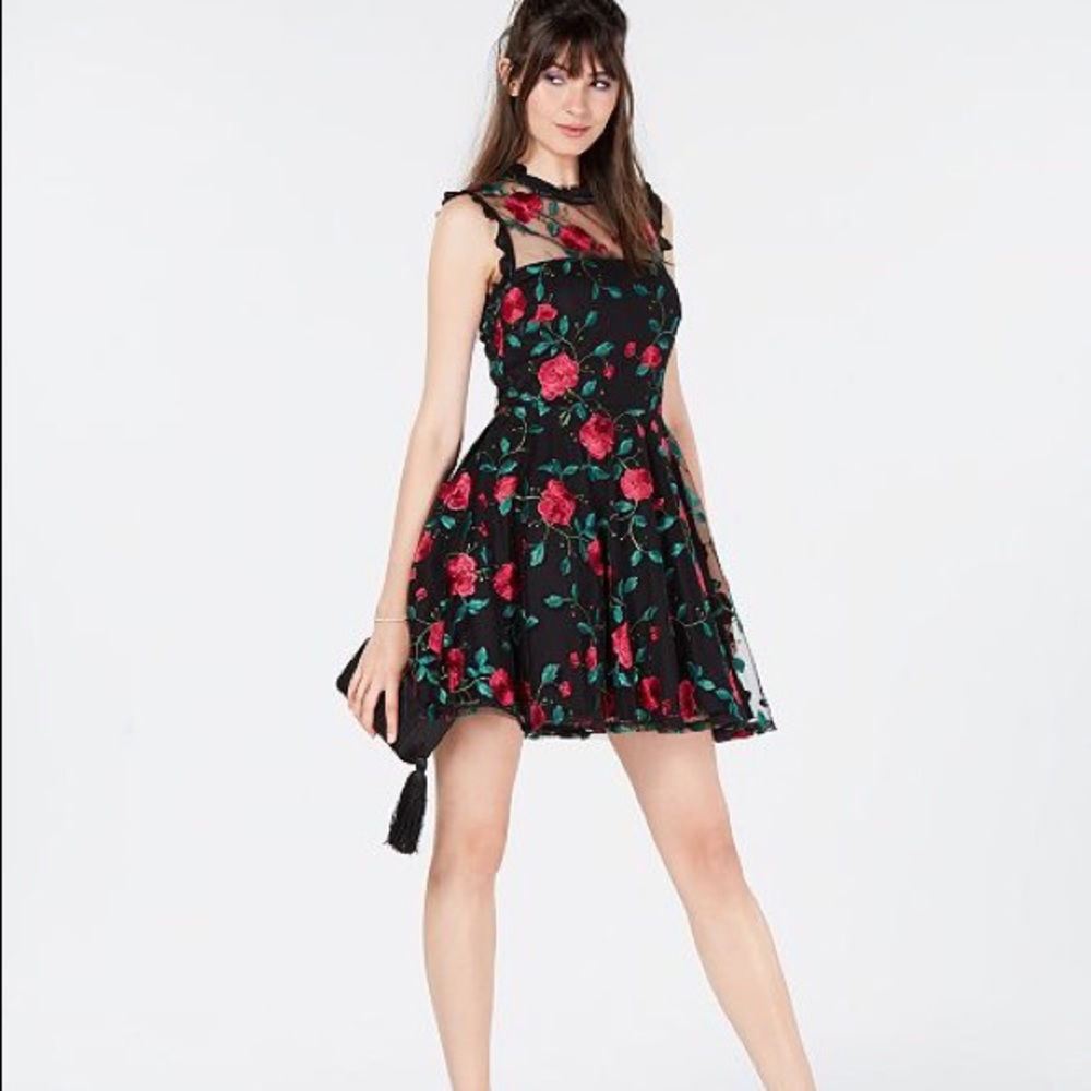 City Studio Floral Formal Dress Size 13